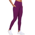 thumbnail image 1 of NELEUS Womens High Waist Ankle Yoga Leggings Workout with Two Pockets,Purple,US Size S, 1 of 12