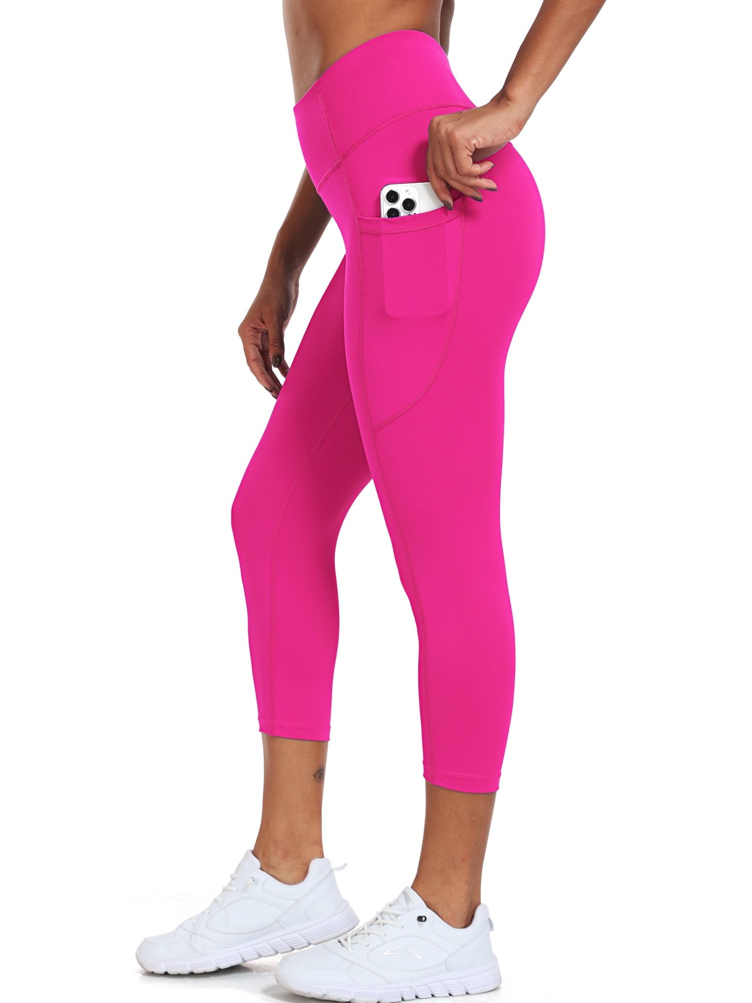 NELEUS Womens High Waist Capri Yoga Leggings Cropped Pant for Workout