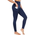 thumbnail image 1 of NELEUS Womens High Waist Running Workout Yoga Leggings with Side Pocket,Navy Blue,US Size M, 1 of 10