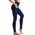 thumbnail image 1 of NELEUS Womens High Waist Running Workout Yoga Leggings with Side Pocket,Navy Blue,US Size XL, 1 of 8