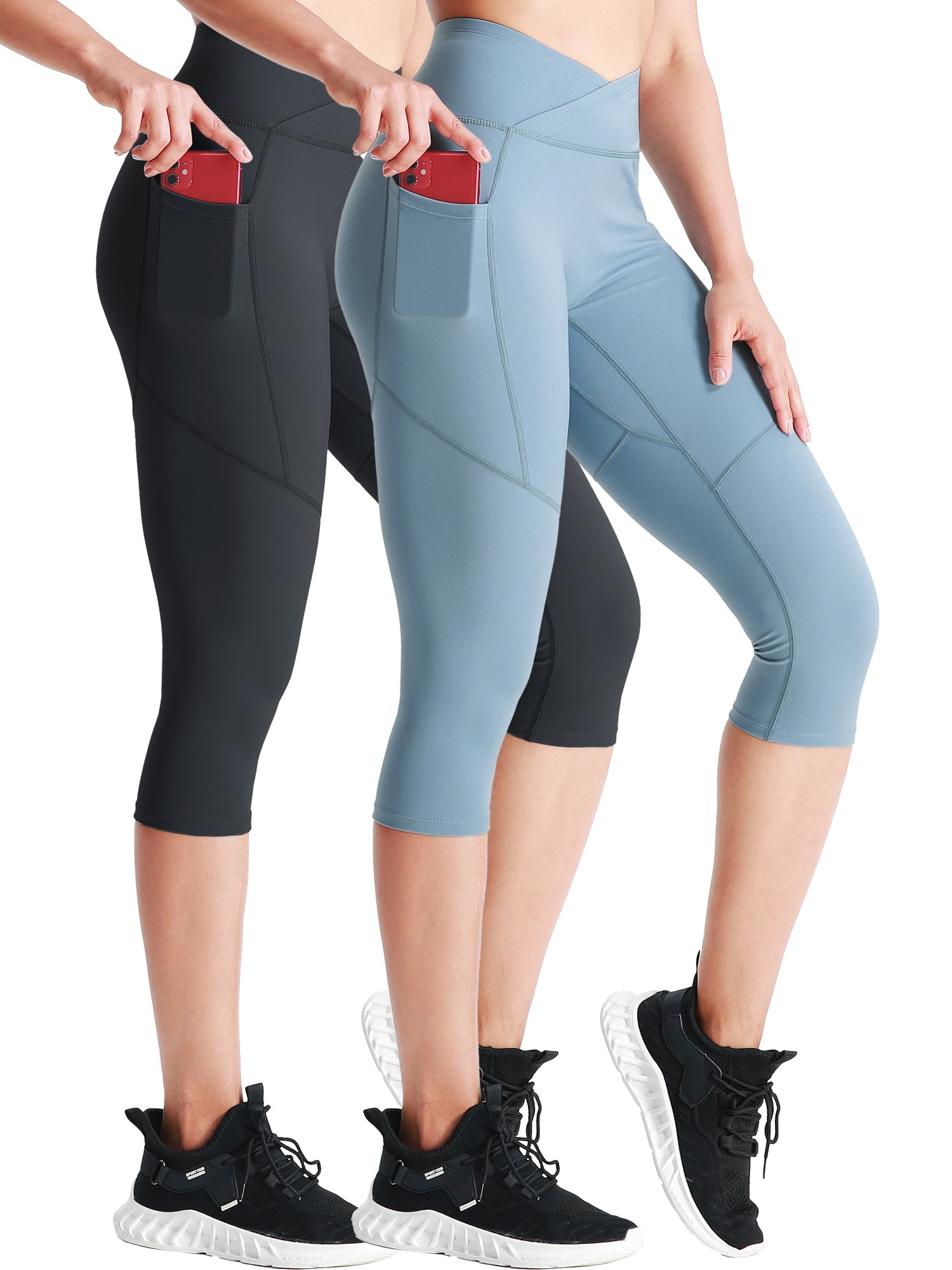 LMB High Waisted Leggings for Women - Pack of 3 - Plus Size - Workout  Leggings for Women Perfect for Yoga, Causal and Formal wear at   Women's Clothing store