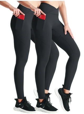KIWI RATA Women High Waist Leggings Tummy Control Yoga Pants Butt Lift Squat  Proof Active Workout Tights 