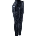 thumbnail image 1 of NELEUS Womens Yoga Leggings for Workout High Waist Ankle Length Tie-Dye Printed with Two Pockets,Leopard Print,US Size M, 1 of 7