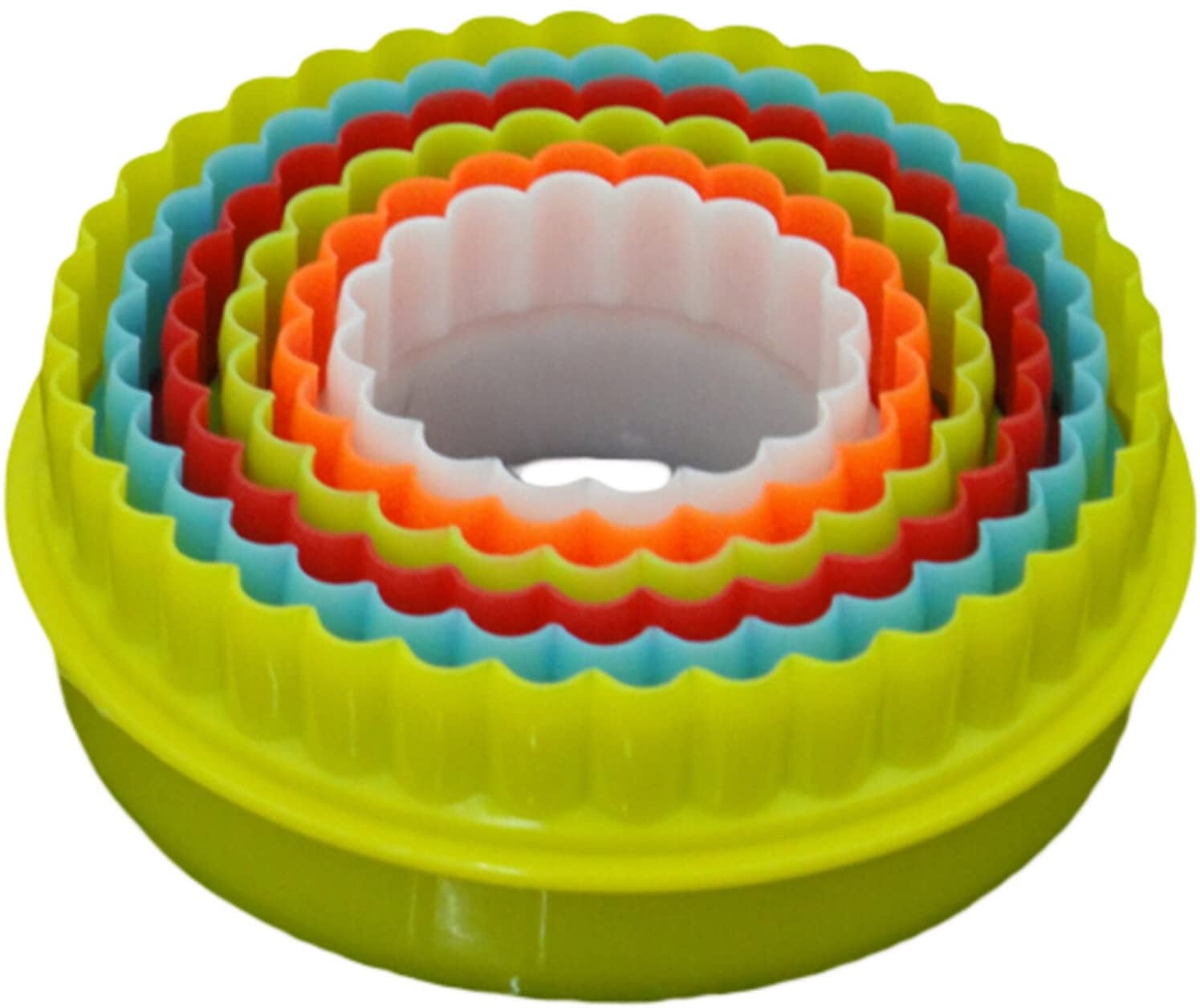NELPLA Two Side Round Cookie Cutters,Biscuit Cutters and Fondant cake ...
