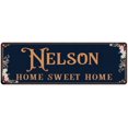 thumbnail image 1 of NELSON Home Sweet Home Victorian Look 8x24 Metal Sign 108240046372, 1 of 1