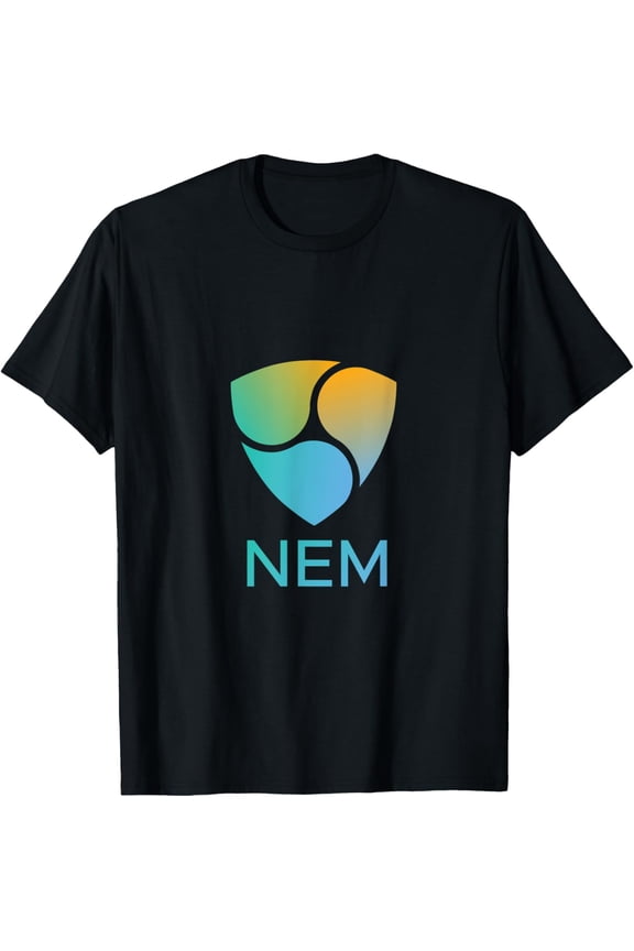 NEM XEM Cryptocurrency Logo Image T-Shirt