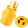 thumbnail image 1 of NEMA 14-50P to L6-30R RV Generator Welder Adapter, 50A 4 Prong Male Plug to 30A 3 Prong Locking Female Outlet Receptacle Generator Welder Dryer EV Charger Power Cord Adapter$$Tools & Hardware Other, 1 of 6