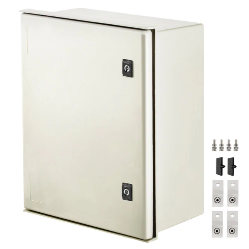 NEMA 3X Fiberglass Enclosure 20 x 16 x 8" Electrical Junction Box