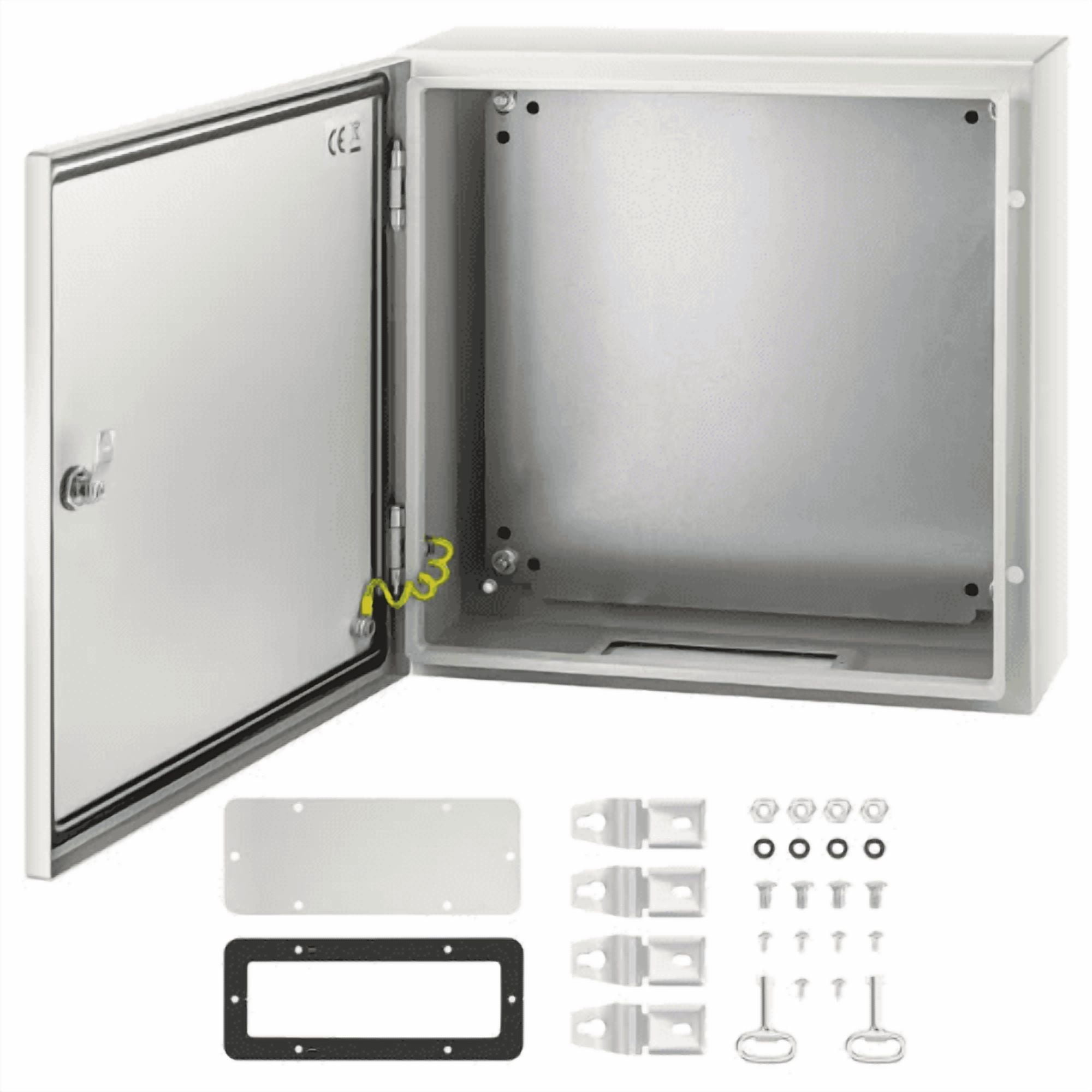 NEMA 4X Carbon Steel Enclosure 20 x 20 x 6'' Electrical Junction Box