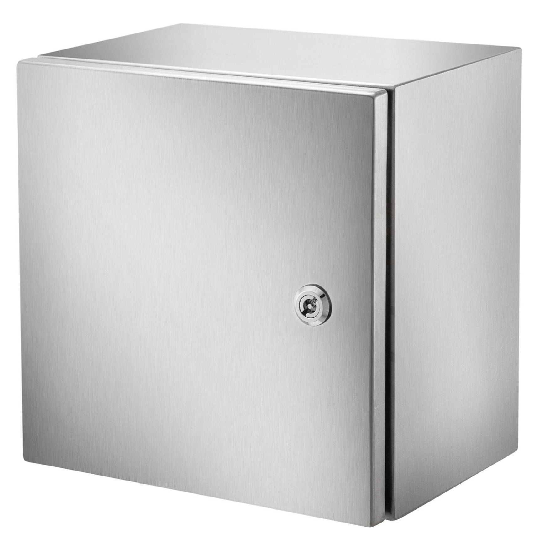 NEMA 4X Stainless Steel Enclosure 12x12x8", Waterproof Electrical Box, IP66 Outdoor Indoor Junction Box with Mounting Plate, 304 Steel