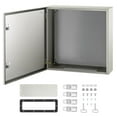 thumbnail image 1 of NEMA 4X Steel Enclosure 24x24x8", IP66 Waterproof Electrical Box, Outdoor Indoor Junction Box with Mounting Plate, 1 of 7