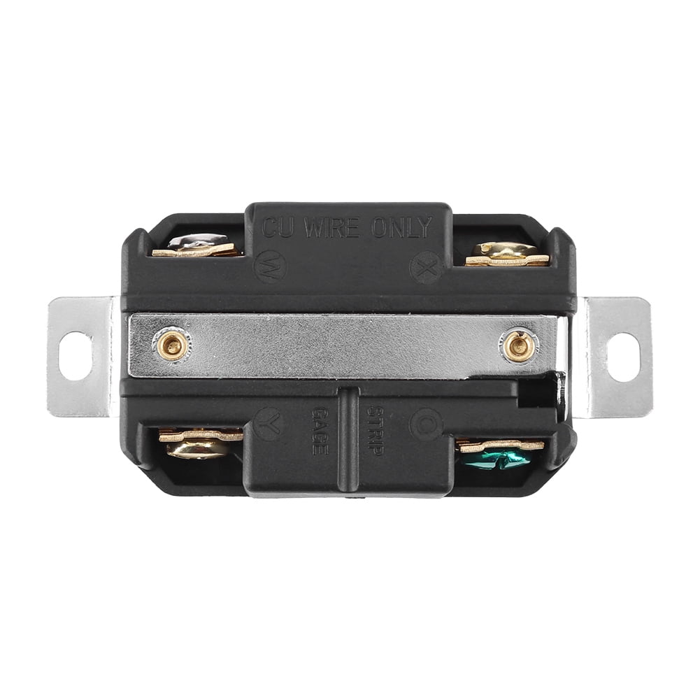 NEMA L14-20R 20A 125V-250V Locking Electrical Plug for Generator Cord Assembly Reiche