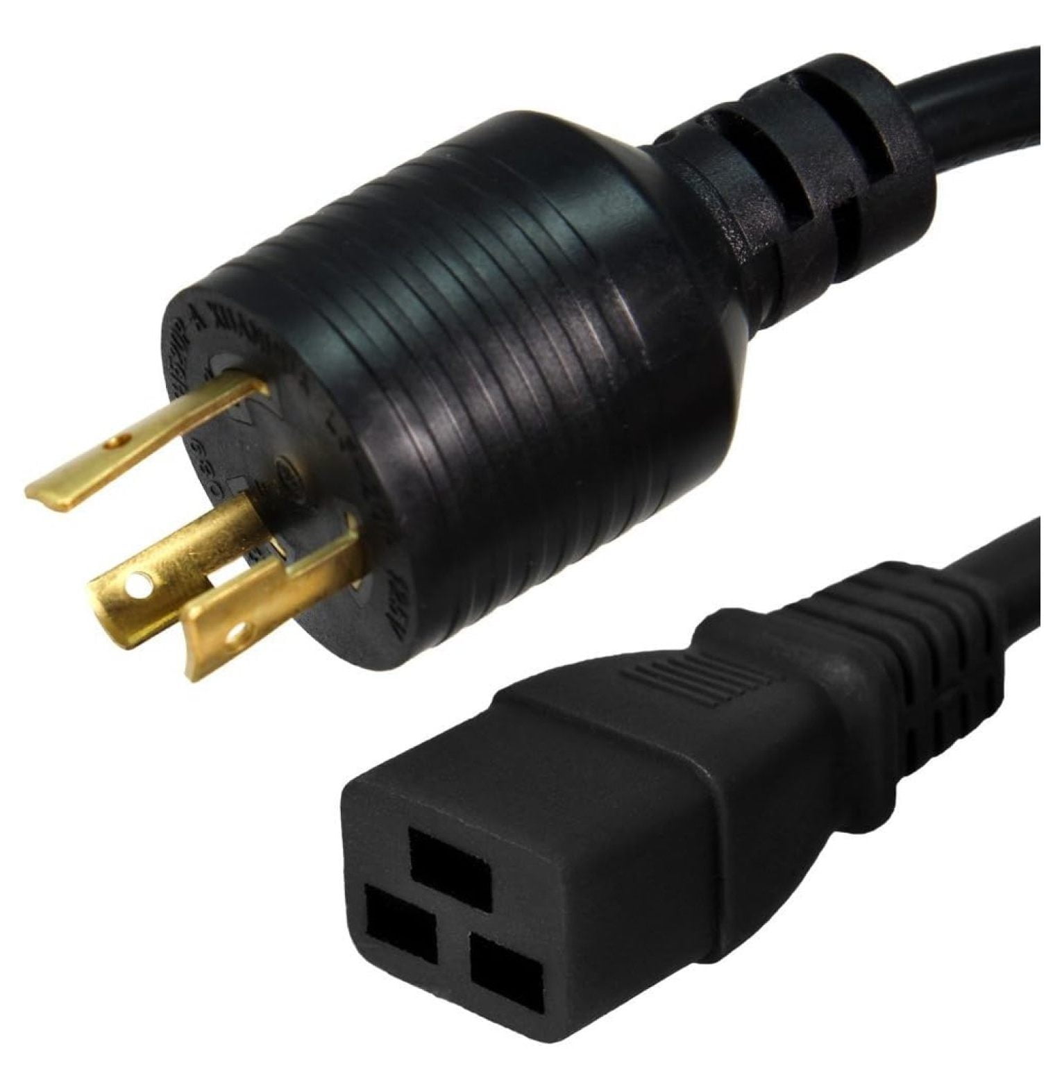 Câble D'extension NEMA L6-20 - Longueur 15 Pieds (4.5m) - 20A/250V, Fil 12 AWG - Marque Iron Box IBX-4803