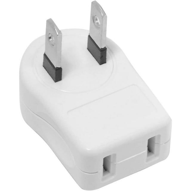 NEMA Type A 115P USA Outlet Saver Extension Adapter 2Prong 2 Outlets