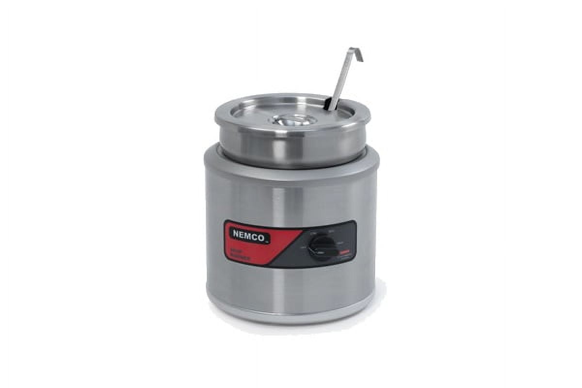 NEMCO 6100A 7 Qt. Round Countertop Warmer Only