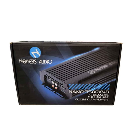 NEMESIS Audio NANO-3500X4D 4-Channel 3500W Max Class-D Vehicle Audio Amplifier