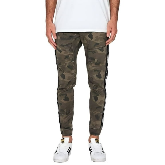 NENA&PASADENA Men's Firebrand Airwolf Camo Pant, Grey, 38