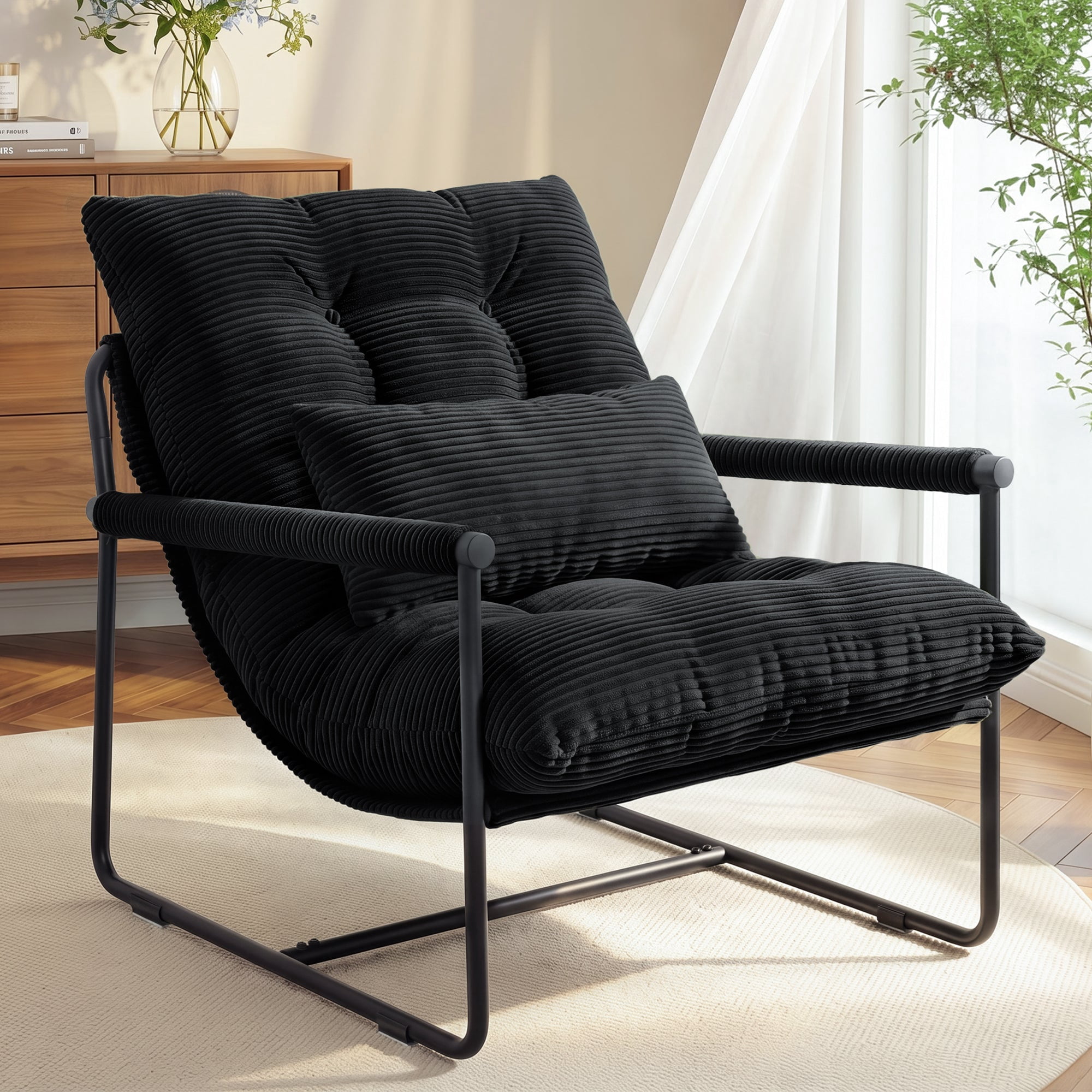NEO CHAIR Modern Accent Chair for Living Room, Comfy Reading Chair ...