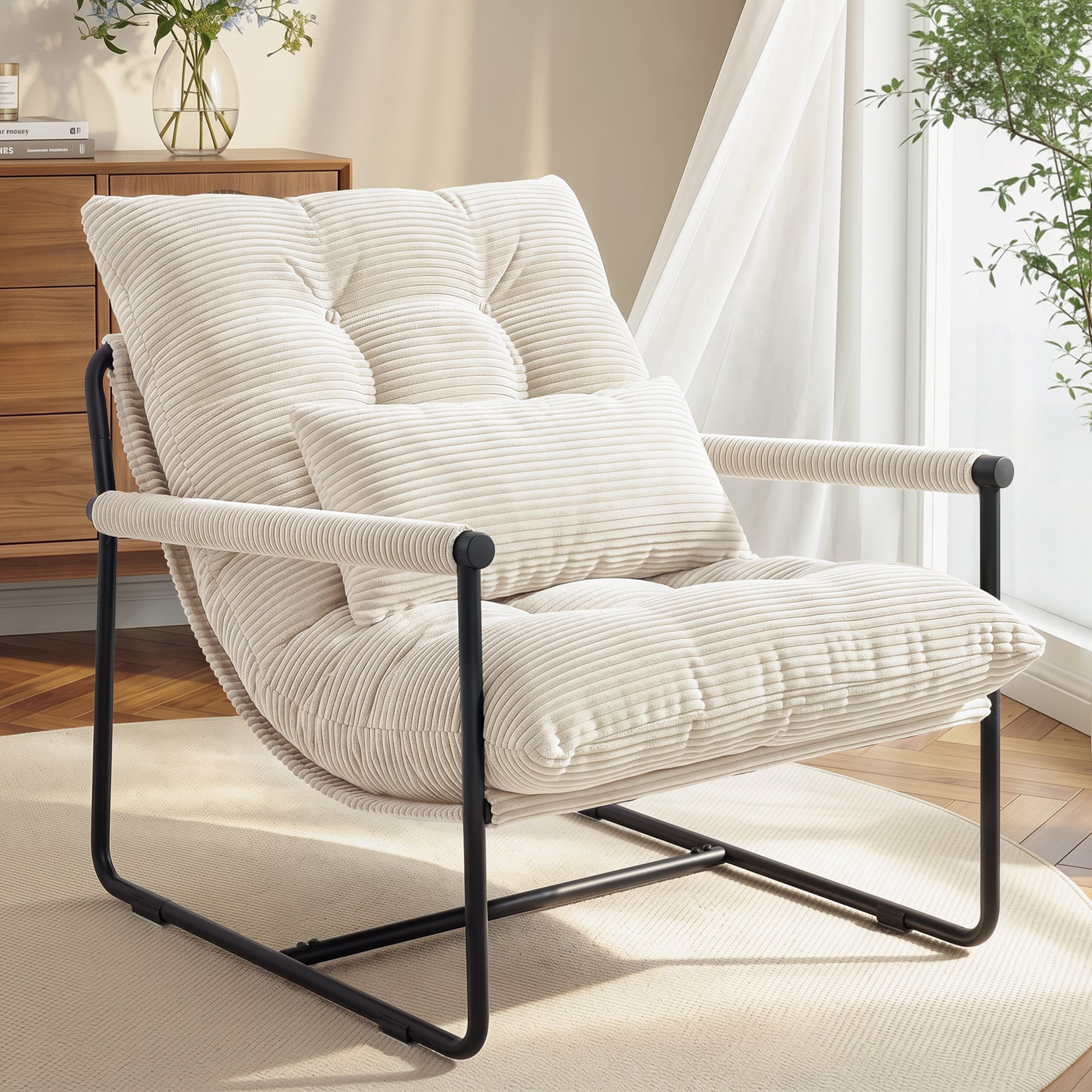 NEO CHAIR Modern Accent Chair for Living Room, Comfy Reading Chair ...