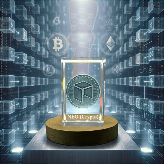 NEO Crypto 3D Art Trophy Award