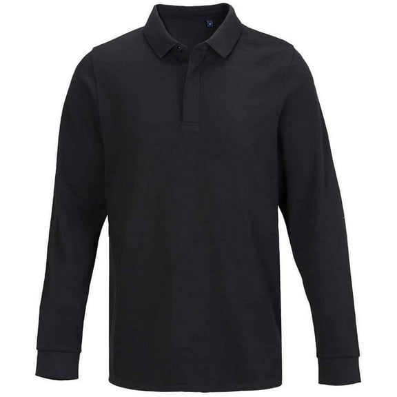 NEOBLU Mens Owen Pique Long-Sleeved Polo Shirt