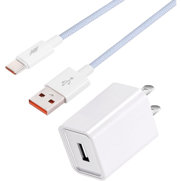 NEOFDC Jump Starter Charger Cable USB-C Wall Charger Compatible with NEXPOW,BUTURE,YaberAuto,AVAPOW,AstroAI,BIUBLE, ASPERX,S ZEVZO ET03 Car Jump Starter Adapter Charger Cord