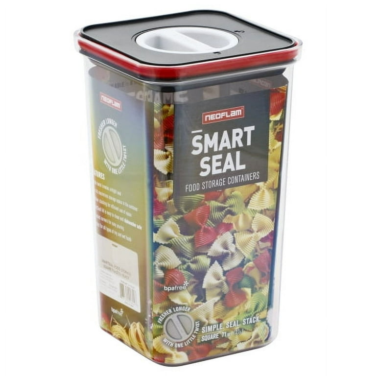 NEOFLAM Airtight Smart Seal Food Storage Container (Rectangular Set of 3)