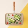 thumbnail image 1 of NEOFLAM FIKA Brunch Pan for Stovetops and Induction | Wood Handle | Made in Korea (11.4" X 8"), 1 of 6