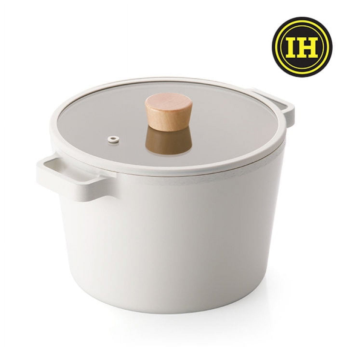 Neoflam Non-Stick Aluminum Stock Pot with Lid