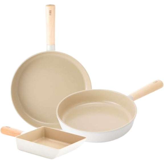 Neoflam Fika 15cm Egg Pan, 24cm Pan, 28cm Pan Set, Made in Korea