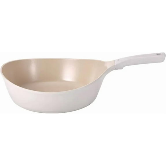 NEOFLAM Vulcan Ivory 11" Nonstick Frying Wok, Induction Compatible, Made in Korea