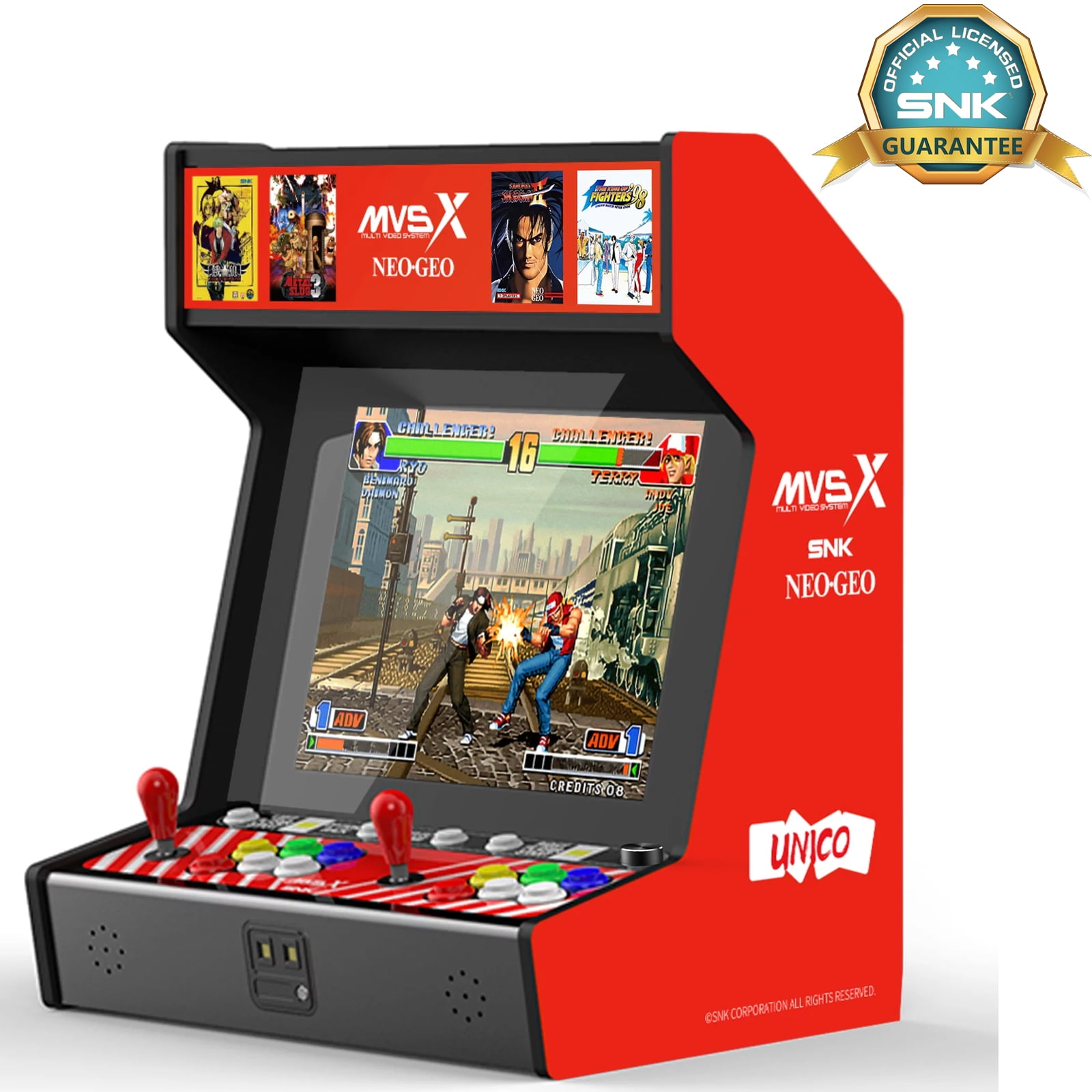 Neo Geo Announce MVSX, the Multi Video System X Arcade Cabinet with 50 Games  — Forever Classic Games