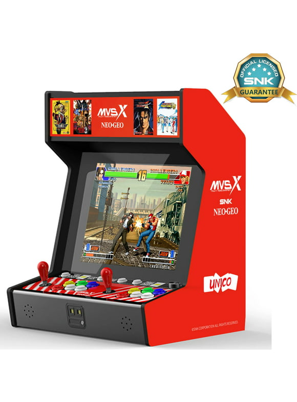 NEOGEO MVSX Home Entertainment Arcade with 50 SNK Classic Games for Adult and Kids