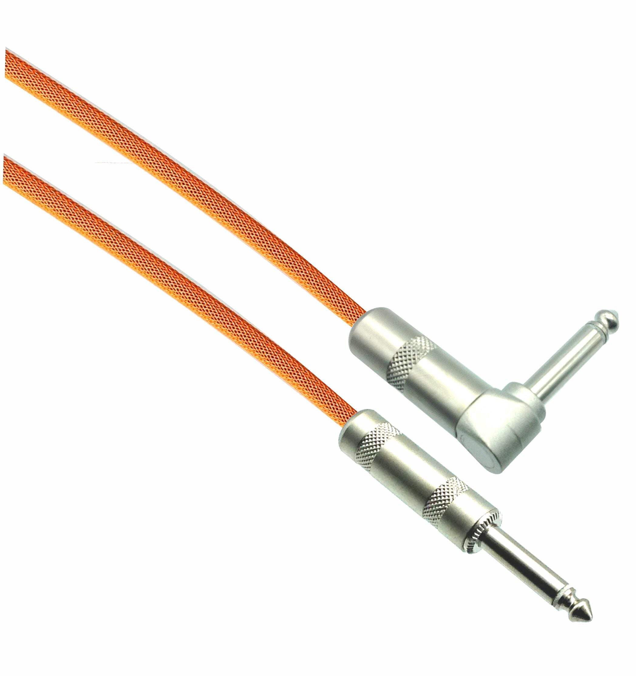 NEON ORANGE Designer Series Guitar Cables