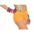 thumbnail image 1 of NEON SOLID BOOTY SHORTS-ORANGE, 1 of 2