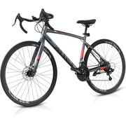 NEORIVER Mens 700C 21-Speed Road Bike, Shimano Gears & Aluminum Frame - Urban Commuter Hybrid