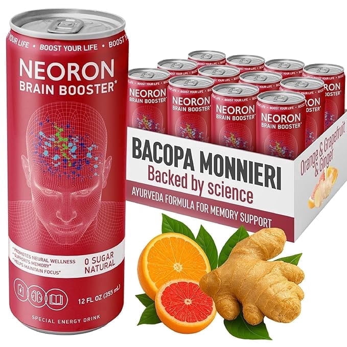 NEORON Focus + Calm | Nootropic Drink for Mental Clarity - Stress