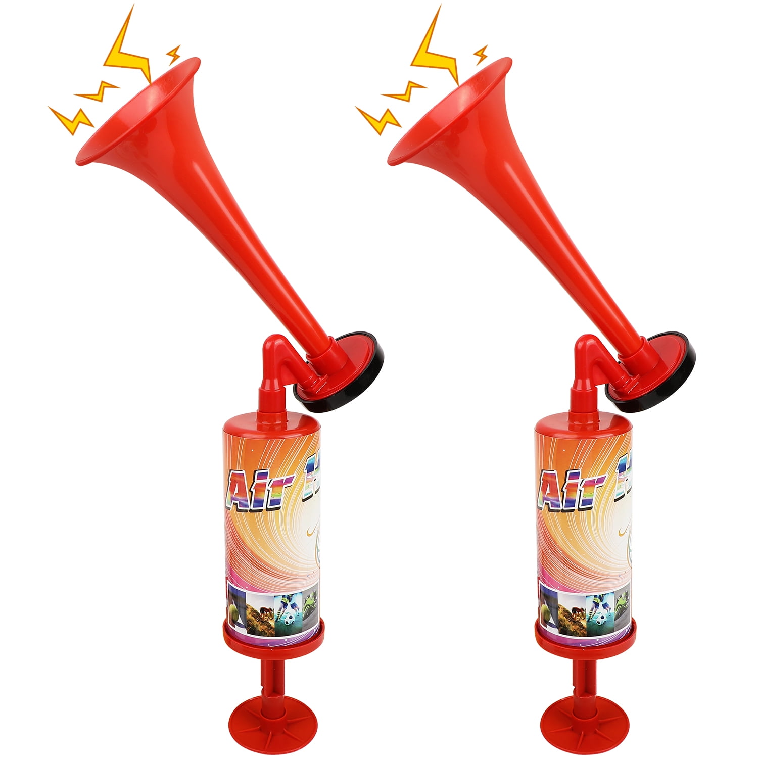 Pudgy Pedro's Plastic Vuvuzela Stadium Horn, 26-Inch 