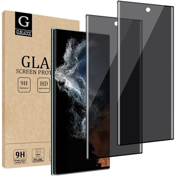 NEOYFC for [2-Pack Privacy Screen Protector for Samsung Galaxy Note 10 Plus, 9H Hardness Anti-Spy 3D Curve Edge Tempered Glass Screen Protectors for Samsung Galaxy Note 10 Plus