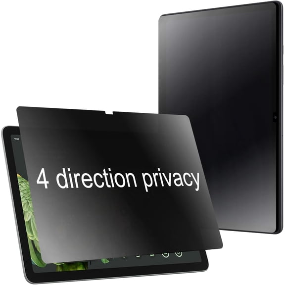 NEOYFC 360 Degree Matte Privacy Screen Protector For Google Pixel Tablet 10.95 inch 2023 Anti-Glare Anti-Spy 4 Sides Anti-peeping Soft Film