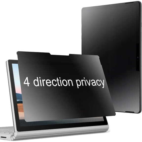 NEOYFC for  360 Degree Matte Privacy Screen Protector For Microsoft Surface Book 3/Book 2/Book 13.5 inch Anti-Glare Anti-Spy 4 Sides Anti-Peeping Soft Film