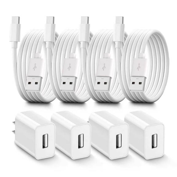 NEOYFC for 4 Pack 16FT Power Adapter for Duo Cam Pan,Cam Pan v4,Petcube Cam Indoor/Petcube Cam 360/TP-Link Tapo C120,Blink mini2,Blink Outdoor 4,USB Type C Power Cord