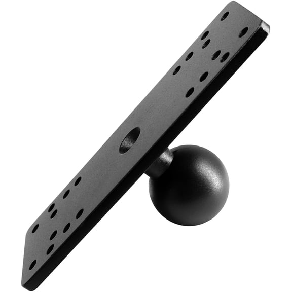NEOYFC  Fish Finder Mount with 1.5 Inches/C Size / 38mm Ball, Universal Mounting Plate, Compatible with Garmin, Lowrance, Compatible with Mounts, Scotty, and More Arm