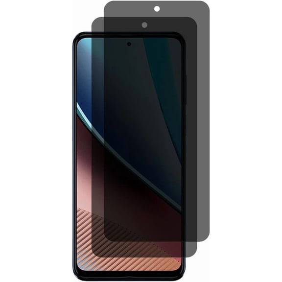 NEOYFC for [2 PACK Anti-spy Anti-Scratch 9H-Hardness Easy to Install Privacy Protective Glass Screen Protector for Motorola G Stylus 4G 2023