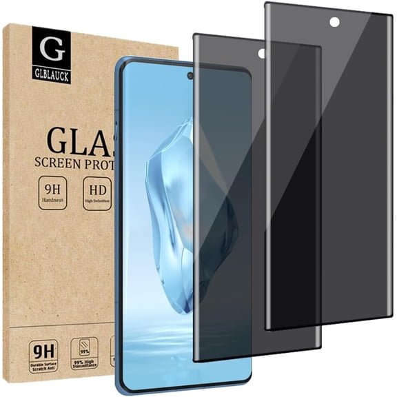 NEOYFC for [2-Pack Privacy Screen Protector for OnePlus 12R, 9H Hardness Anti-Spy 3D Curve Edge Tempered Glass Screen Protectors for OnePlus 12R 5G