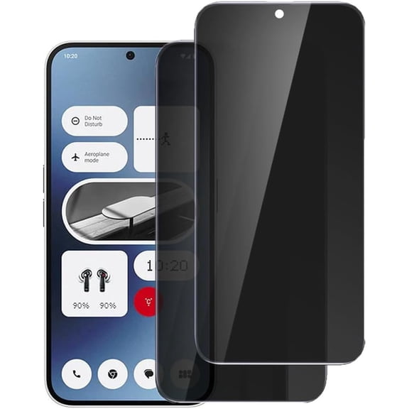 NEOYFC   for Nothing Phone (2a) Privacy Screen Protector, [2pack] Anti-spy Anti-Scratch Easy Install Tempered Glass for Nothing Phone (2a) 6.5"