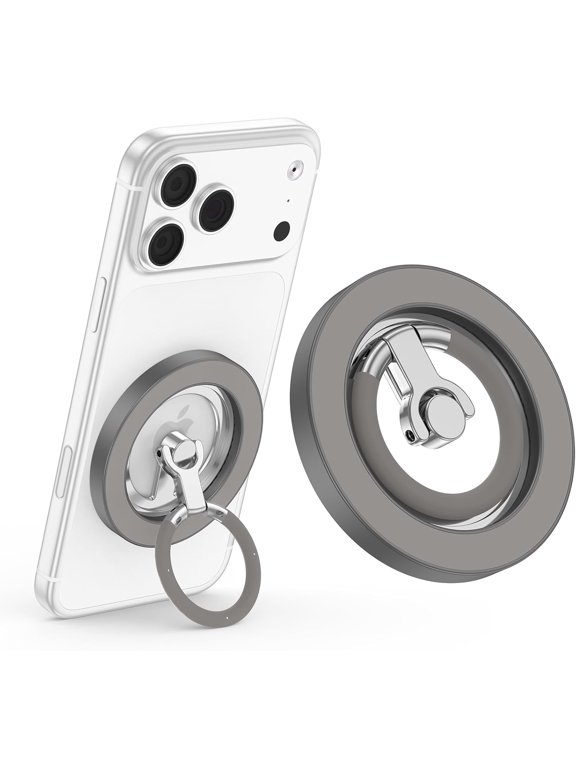for Phone Grip for MagSafe Cell Phone Ring Magnetic Phone Finger Ring Kickstand for Samsung Galaxy S26 Ultra S25 FE S24+ S23,for iPhone 17/