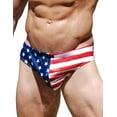 thumbnail image 1 of NEPTIO Men's American Flag Stars & Stripes Swimsuit Bikini Flag Print, 1 of 2