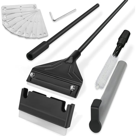 NEPTONION 24.5’’ Professional Algae Scraper, Aquarium blade Cleaner with 10 Pcs Replaceable Blades Perfect for All Stubborn Algae, Suitable for Water Tank Size Above 30 Gallons