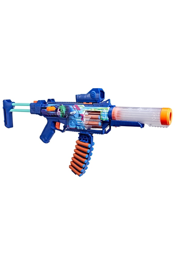 Loadout Cyberlight Ghost Foam Dart Blaster & 24 Nerf N1 Darts, Birthday Gifts for Boys and Girls Ages 8 and up